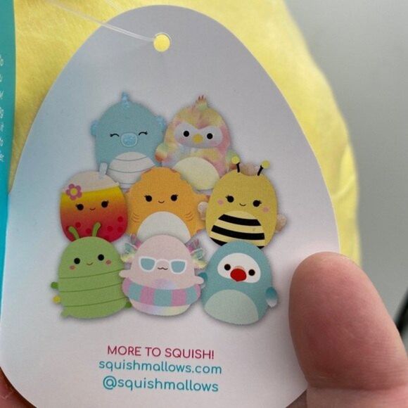 NEW Kellytoy Squishmallows 11" Sunny the Bumblebee 2022 Summer Edition Plush HTF - Picture 5 of 7